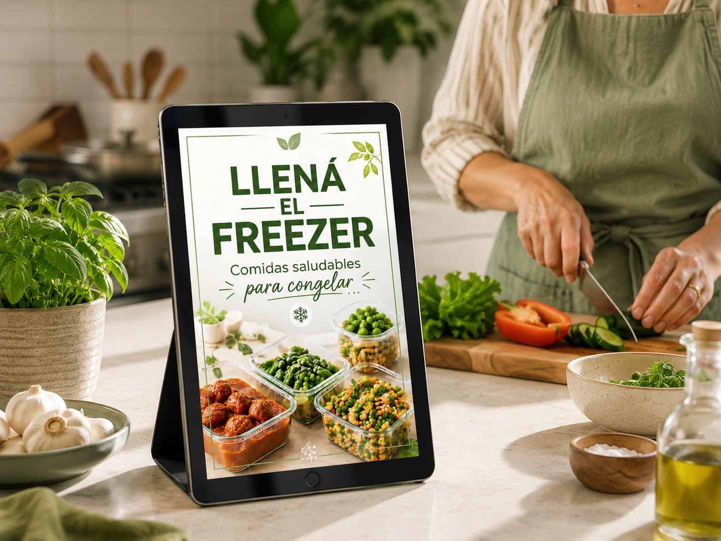 Llena tu Freezer: Recetas saludables para congelar